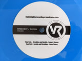 Lucida & Greekboy : Square Rooms / Inner Sense (12", Blu)