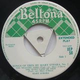 Mary O'Hara : Songs Of Erin No. 2 (7", EP, Mono)