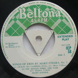Mary O'Hara : Songs Of Erin No. 2 (7", EP, Mono)