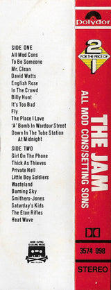 The Jam : All Mod Cons / Setting Sons (Cass, Comp, Gre)
