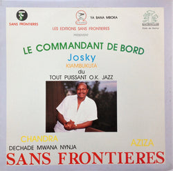 Josky Kiambukuta Du Orchestre T.P.O.K. Jazz : Sans Frontières (LP)