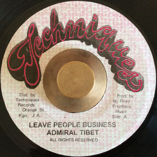 Admiral Tibet : Leave People Business (7