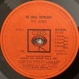 Pete Seeger : We Shall Overcome (LP, Album, Mono)