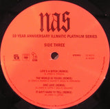 Nas : 10 Year Anniversary Illmatic Platinum Series (2xLP, Album, RE, RM)