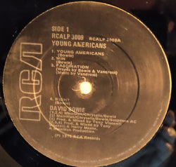 David Bowie : Young Americans (LP, Album, RE)