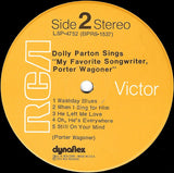Dolly Parton : Dolly Parton Sings "My Favorite Songwriter, Porter Wagoner" (LP, Album, Hol)