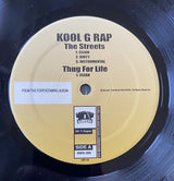 Kool G Rap : The Streets / First Nigga / Thug For Life (12")