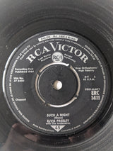 Elvis Presley With The Jordanaires : Such A Night / Never Ending  (7", Single)