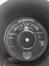 Elvis Presley With The Jordanaires : Such A Night / Never Ending  (7", Single)