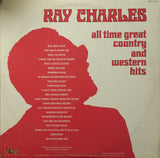 Ray Charles : All Time Great Country And Western Hits (2xLP, Comp)