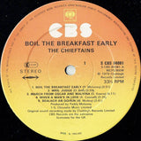 The Chieftains : Boil The Breakfast Early (LP, Album)