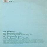 D*Note : Lost And Found (12")
