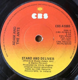 Adam And The Ants : Stand & Deliver! (7", Single, Pos)