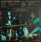 Roxy Music : Viva ! The Live Roxy Music Album (LP, Album, RE, Gat)