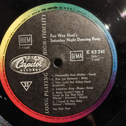 Pee Wee Hunt : Pee Wee Hunt's Saturday Night Dancing Party (LP)
