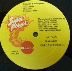 Carla Marshall / Carl Meeks : In Ting / Have Some Mercy (12