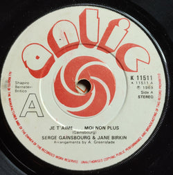 Serge Gainsbourg & Jane Birkin : Je T'aime . . . Moi Non Plus (7