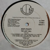 Anti-Pasti : The Last Call (LP, Album, M/Print)
