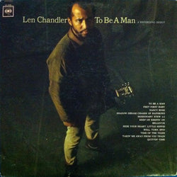 Len Chandler : To Be A Man A Recording Debut (LP, Mono)