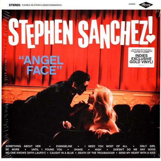 Stephen Sanchez : Angel Face (LP, Album, Gol)