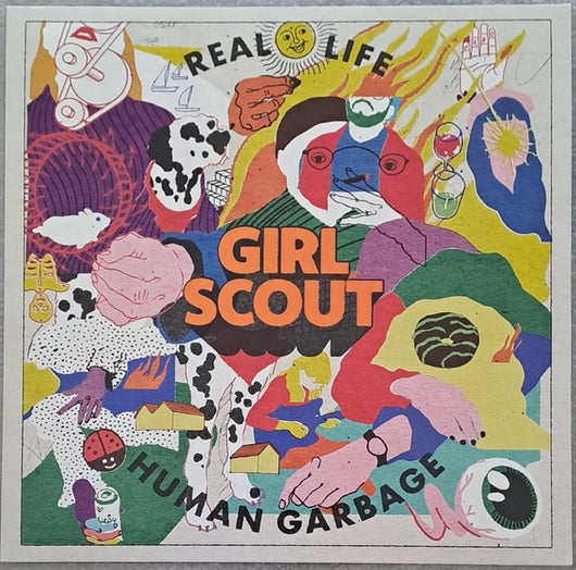 Girl Scout (2) : Real Life Human Garbage / Granny Music (LP, Album, Cle)