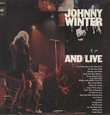 Johnny Winter : And/Live (2xLP, Comp, RE, Gat)