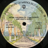 Dory Previn : We're Children Of Coincidence And Harpo Marx (LP, Album)