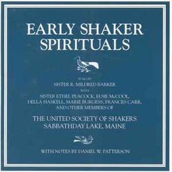 Sister R. Mildred Barker : Early Shaker Spirituals (LP, Comp)