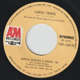 Sérgio Mendes & Brasil '66 = Sérgio Mendes & Brasil '66 : スカーボロー・フェア / カント・トリステ = Scarborough Fair (7", Single)