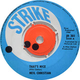 Neil Christian (2) : That's Nice (7", Single)