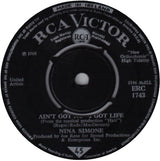 Nina Simone : Ain't Got No - I Got Life (7", Single)