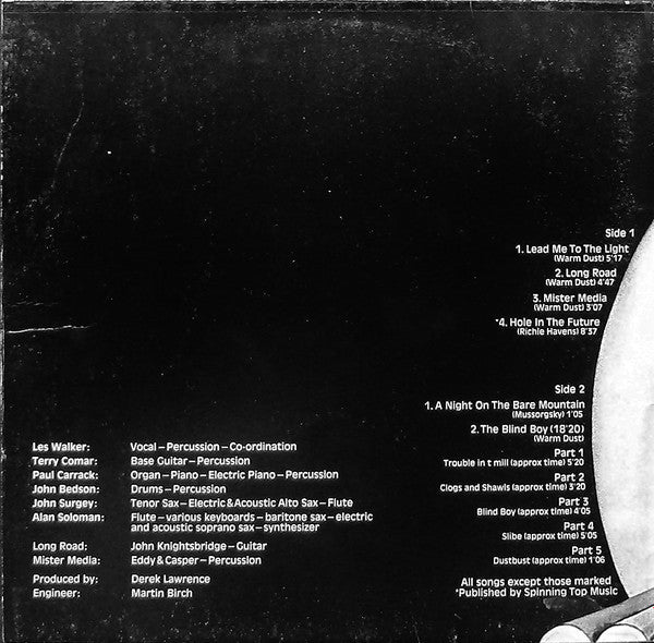 Buy Warm Dust : Warm Dust (LP, Album) – The R.A.G.E.