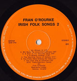 Fran O'Rourke : Irish Folk Songs 2 (LP, Album)