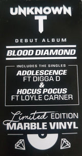 Unknown T : Blood Diamond (LP, Album, Ltd, Mar)