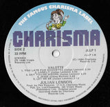 Julian Lennon : Valotte (LP, Album)