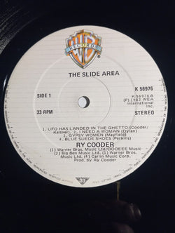 Ry Cooder : The Slide Area (LP, Album)
