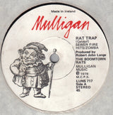 The Boomtown Rats : Rat Trap (7", Single)