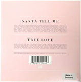Ariana Grande : Santa Tell Me (7", Single, Gol)