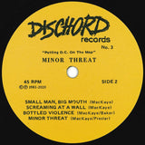 Minor Threat : Minor Threat (7", EP, RE, RM, RP, Red)
