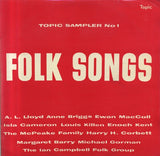 Various : Folk Songs (LP, Comp, RE, Smplr)
