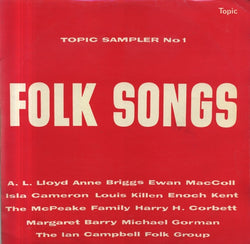 Various : Folk Songs (LP, Comp, RE, Smplr)