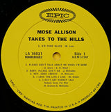 Mose Allison : Takes To The Hills (LP, Album, Mono, Pit)