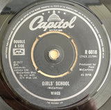 Wings (2) : Mull Of Kintyre / Girls' School (7", Single)