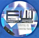 Mike Dehnert / Roman Lindau / Sascha Rydell : Fachwerk EP 2 (12", EP, Blu)