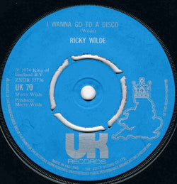 Ricky Wilde : I Wanna Go To A Disco (7