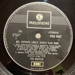 The Beatles : Sgt. Pepper's Lonely Hearts Club Band (LP, Album, RP, One)