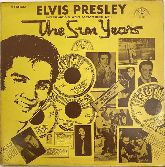 Elvis Presley : Interviews And Memories Of: The Sun Years (LP, Mono)