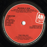 The Police : Invisible Sun (7", Single)