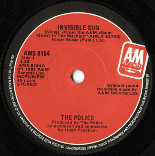 The Police : Invisible Sun (7