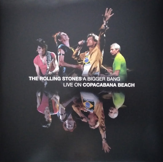 The Rolling Stones : A Bigger Bang Live On Copacabana Beach (LP, Gre + LP, Yel + LP, Blu + Album, Ltd, RM)